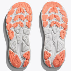 Hoka Clifton 10 Running Shoes Women's (Lilac Cream Tangerine Glow)