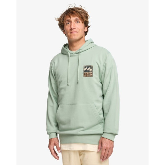 Billabong Stamp Pullover Hoodie Men's (Green GEH0)