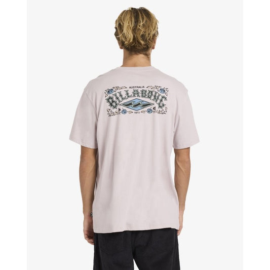 Billabong Heritage Arch Premium T-Shirt Men's (Purple DLE)