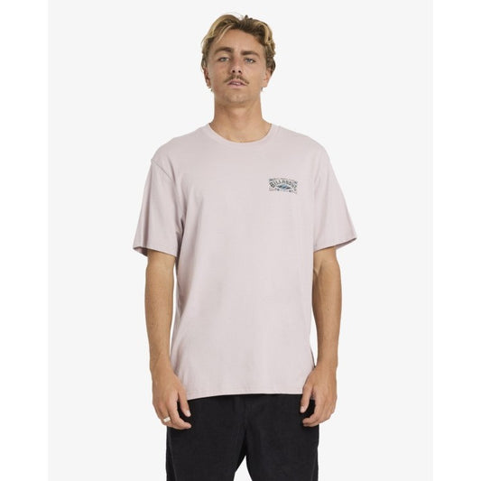 Billabong Heritage Arch Premium T-Shirt Men's (Purple DLE)