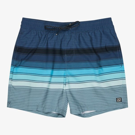 Billabong All Day Stripe Layback Swim Shorts Men's (Blue BYM3)
