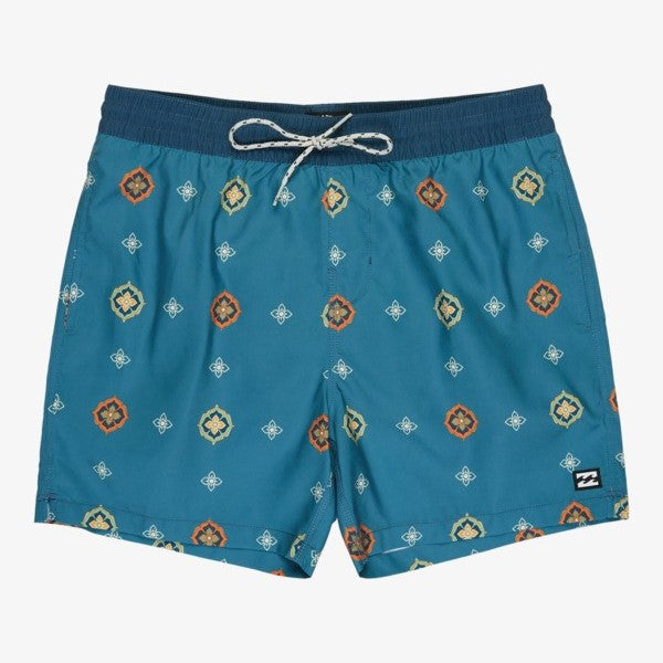 Billabong Vacay Layback Swim Shorts Men's (Blue BPR3)