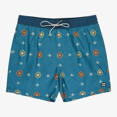 Billabong Vacay Layback Swim Shorts Men's (Blue BPR3)