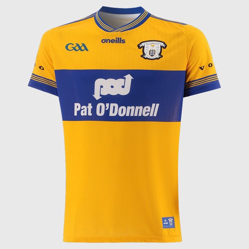 O'Neills Clare GAA Jersey Kid's 2026 (Amber Royal)
