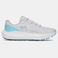 Under Armour Surge Spikeless Golf Shoes Kid's (Grey Blue 014)