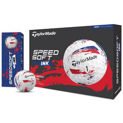 Taylor Made Speedsoft Ink 2026 Blue/Red x 12
