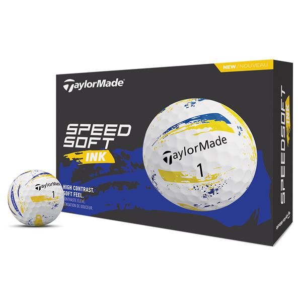 Taylor Made Speedsoft Ink 2026 Yellow/Blue x 12