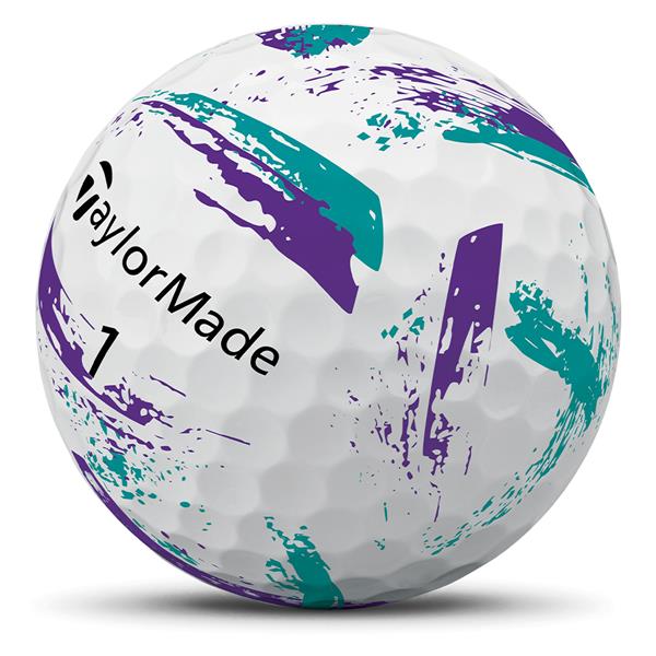 Taylor Made Speedsoft Ink 2026 Purple/Teal x 3