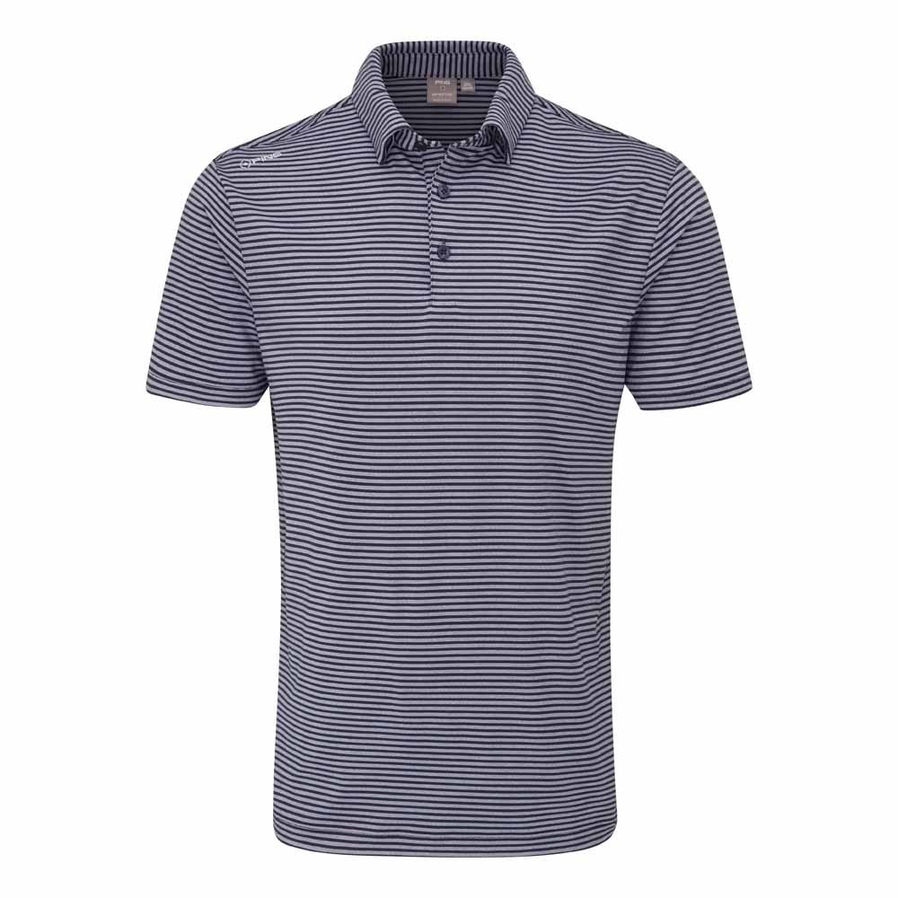 Ping Langford Golf Polo Shirt Men's (Navy White)