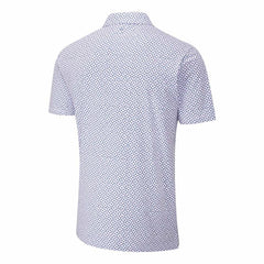 Ping Ephron Golf Polo Shirt Men's (White Pink Haze)