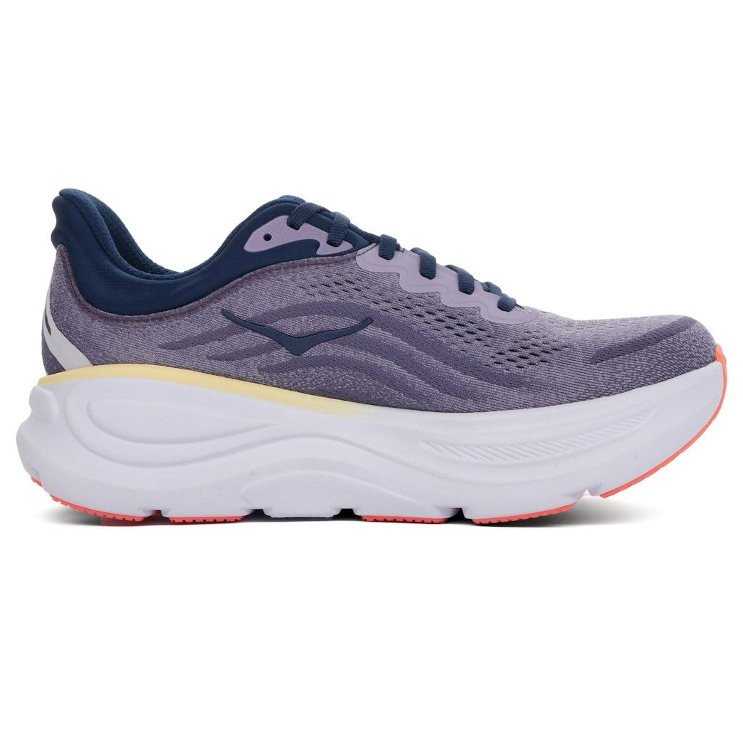 Hoka Bondi 9 Running Shoes Women's UK9.5-10.5 (Purple Navy)