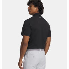 Under Armour Tee To Green Pique Polo Shirt Men's (Black 001)