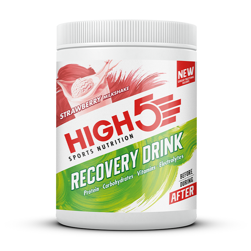 High 5 Recovery Drink Whey Protein 450g (Strawberry Milkshake)