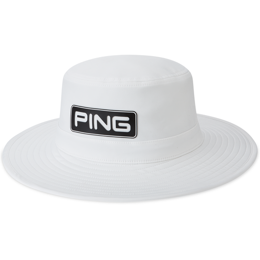 Ping Boonie Bucket Sun Hat Men's (White)