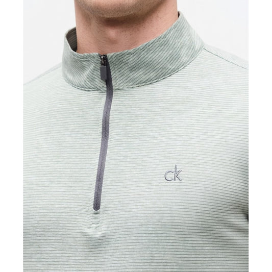 Calvin Klein Cruise Half Zip Top Men's (Sage C10269)