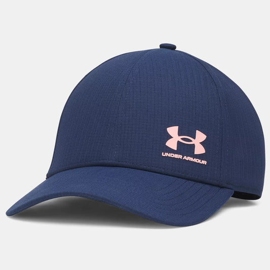Under Armour ArmourVent Adjustable Cap Men's (Navy Pink 408)