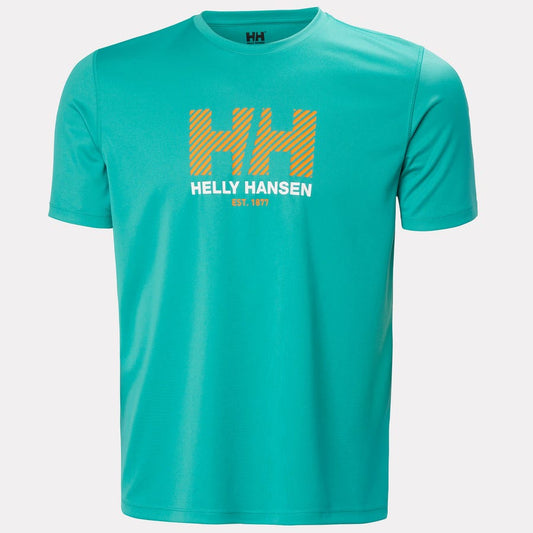 Helly Hansen Tech Graphic 2.0 T-Shirt Men's (Dark Mint 472)
