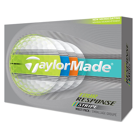 Taylor Made Tour Response Stripe Golf Ball 2026 x 12