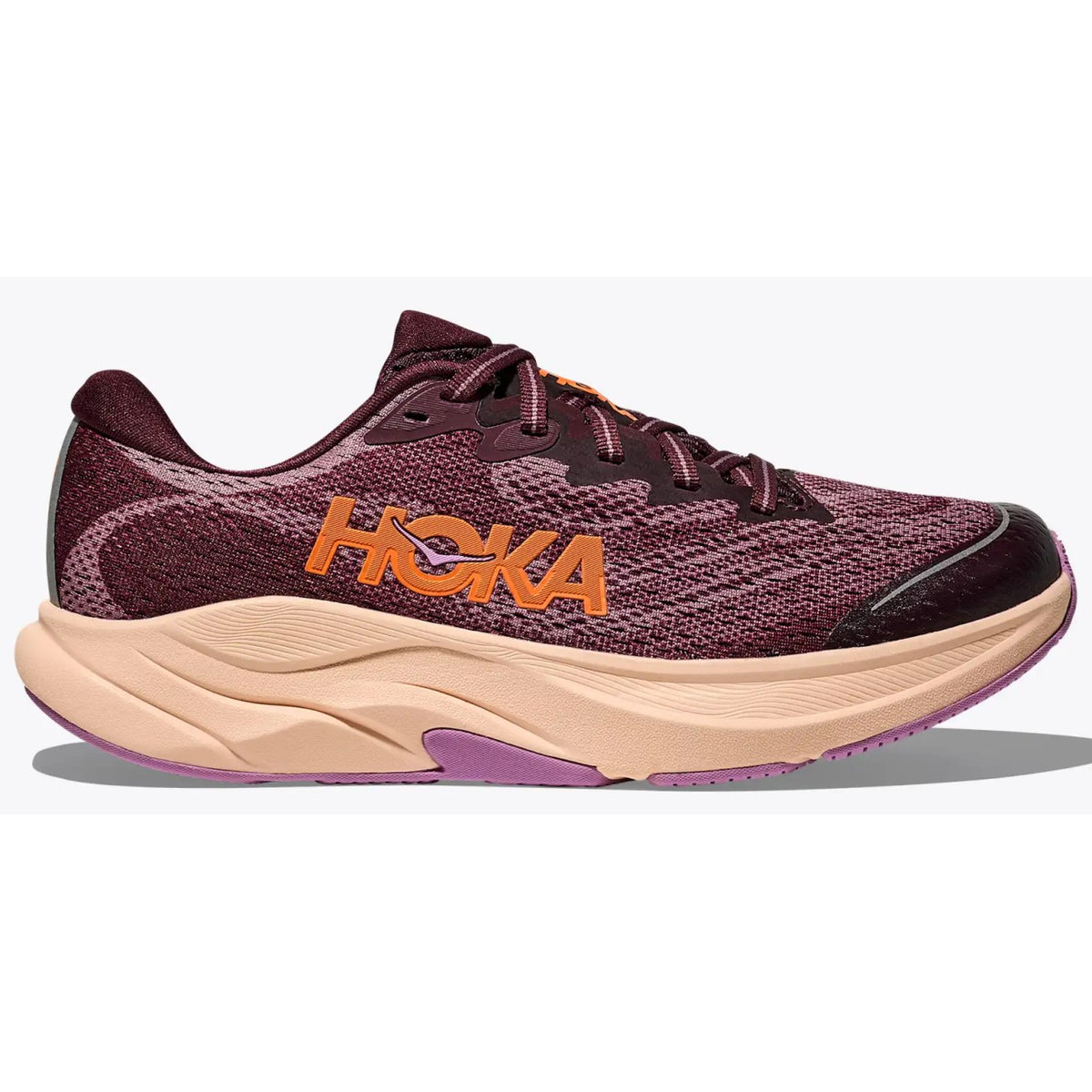 Hoka Rincon 4 Running Shoes Kid's (Black Cherry Mauve BMV)