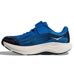 Hoka Rincon 4 Running Shoes Little Kid's (Electric Cobalt Navy ECC)