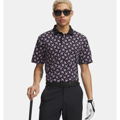 Under Armour Dry Printed Polo Shirt Men's (Black 001)