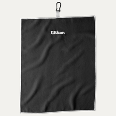 Wilson Tri Fold Golf Towel (Black)