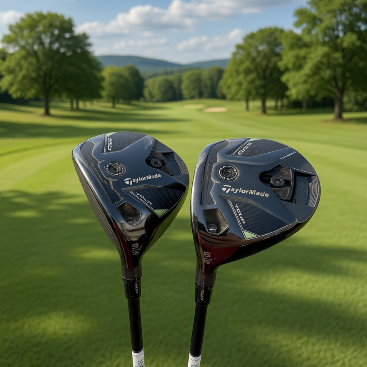 Taylor Made Qi35 Tour Fairway Woods Demo (Men's Left Hand)*Secondhand But in Good Condition*