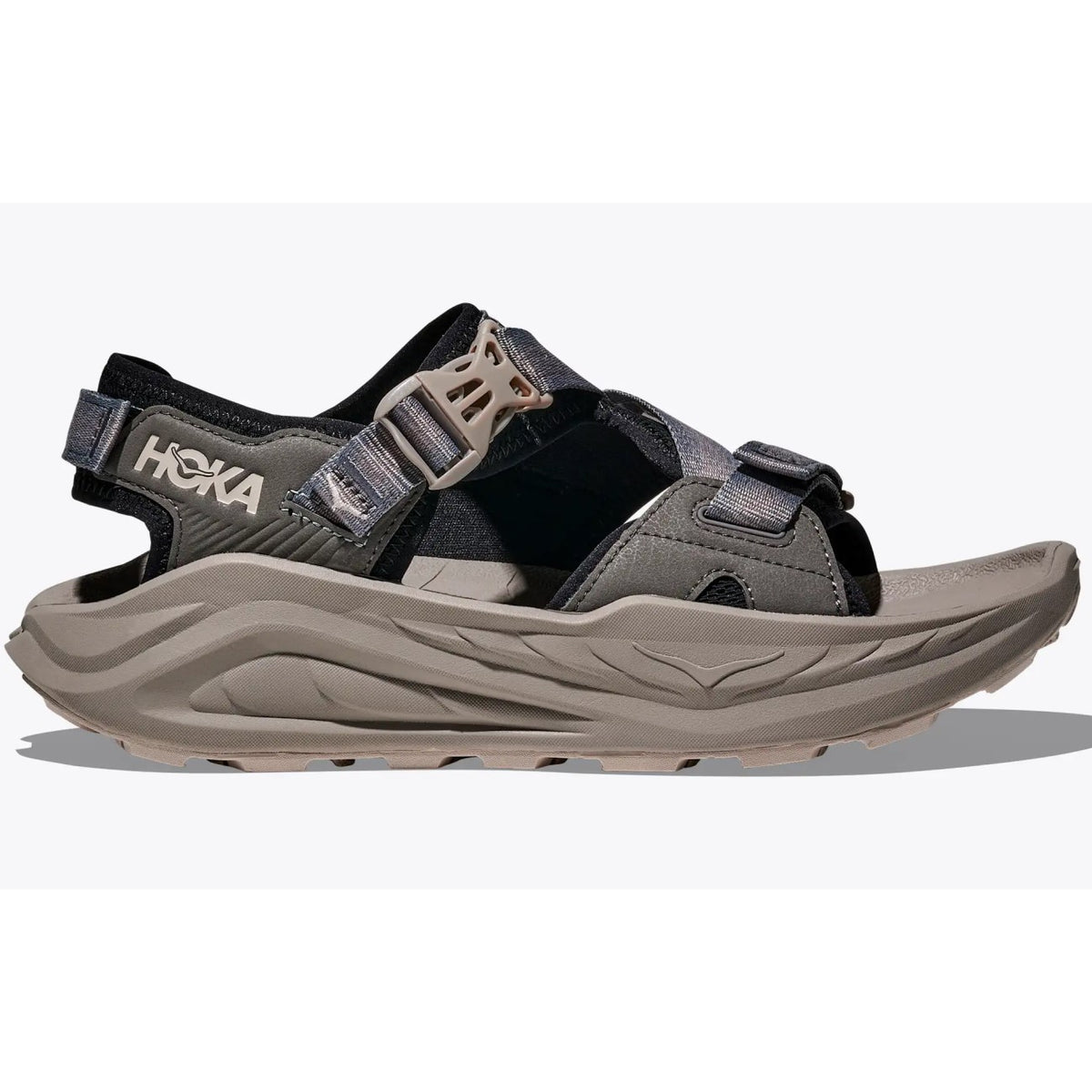 Hoka Infini Hike TC Sandals Men's (Black Cement BCMN)