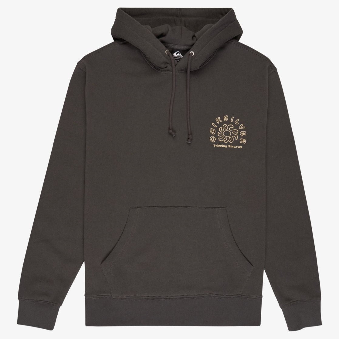 Quiksilver Salt Water Graphic Hoodie Men's (Iron Gate KZM0)