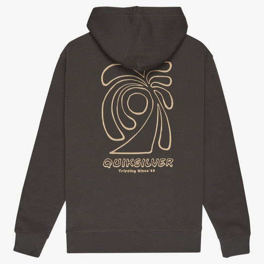 Quiksilver Salt Water Graphic Hoodie Men's (Iron Gate KZM0)