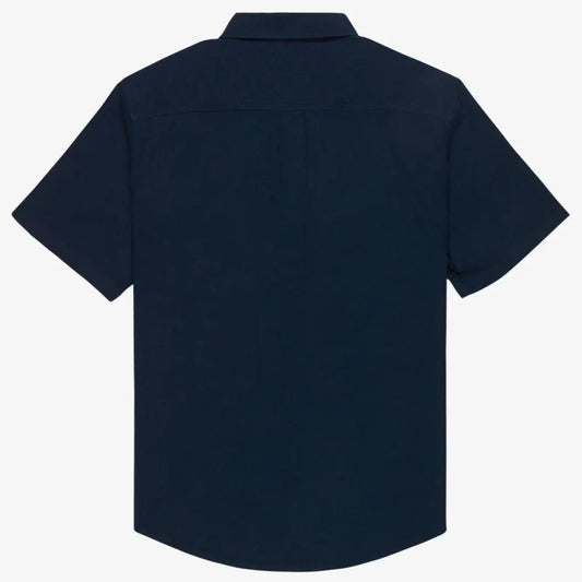 Quiksilver Time Box Short Sleeve Shirt Men's (Dark Navy KTP0)