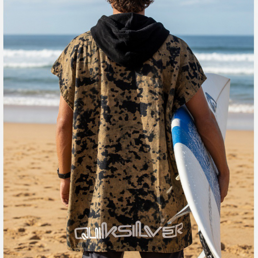 Quiksilver Hoodie Towel (Brown CRE0)
