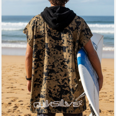 Quiksilver Hoodie Towel (Brown CRE0)