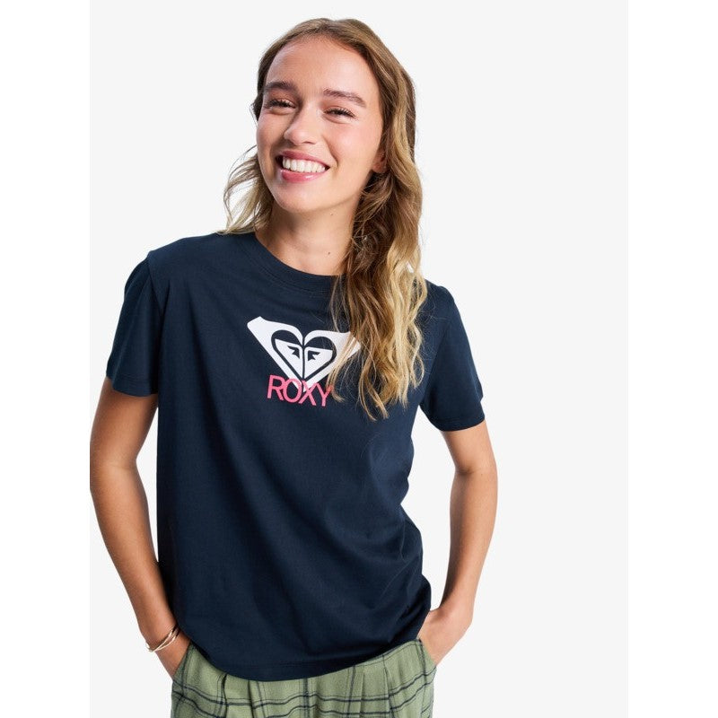 Roxy Ocean Road Art T-Shirt Women's (Anthracite KVJ0)