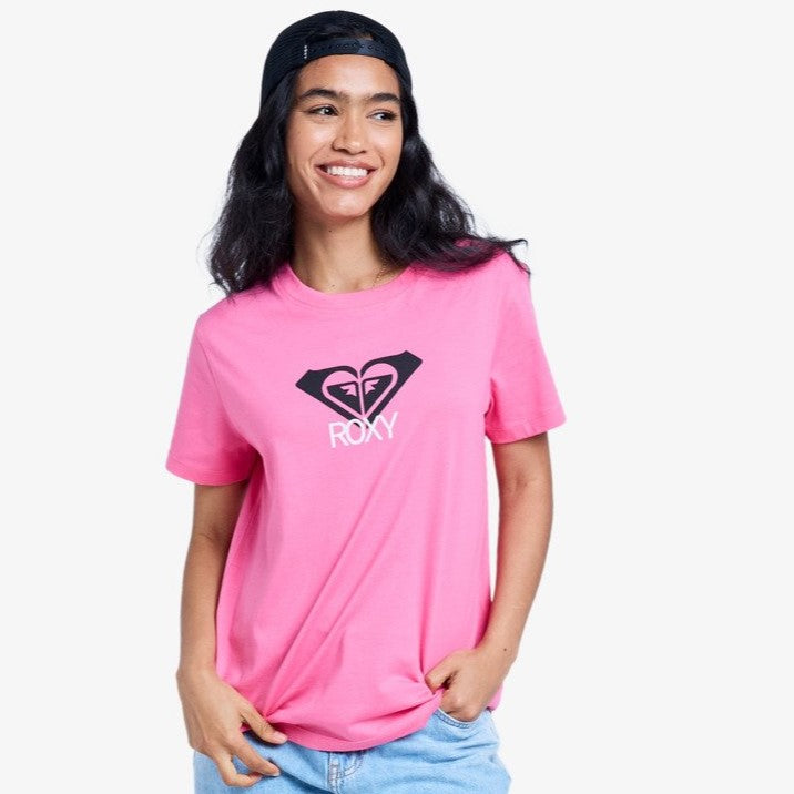 Roxy Ocean Road Art T-Shirt Women's (Sangria Sunset MLW0)