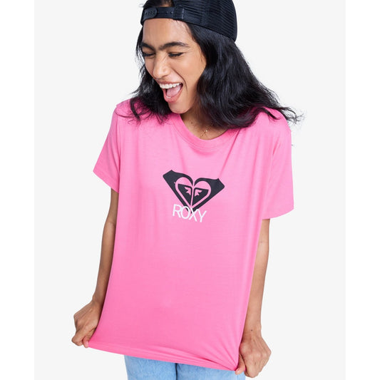 Roxy Ocean Road Art T-Shirt Women's (Sangria Sunset MLW0)