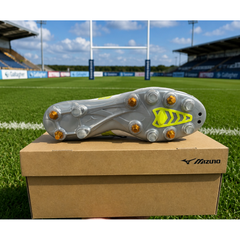 Mizuno Morelia Neo V Elite Mix SG Rugby Boots Men's (White Orange)