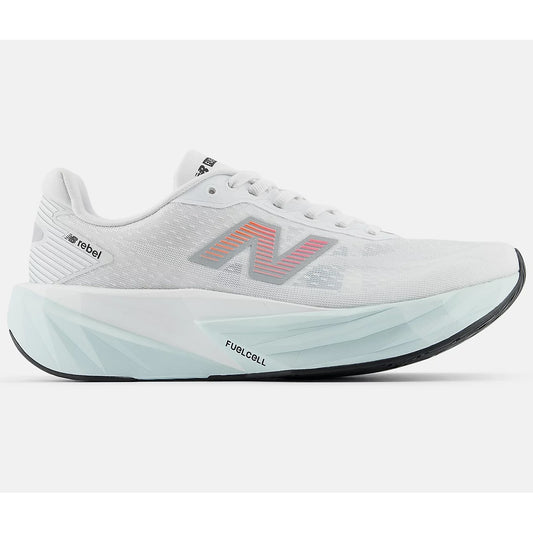 New Balance Rebel V5 Running Shoes Women's (White Pink Heat Glint Blue)