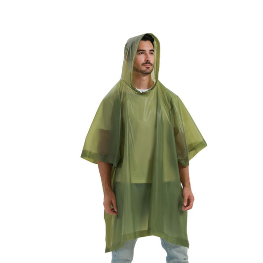 Six Peaks FlashFall Reusable Poncho Unisex (Green)