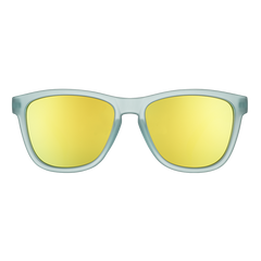 Goodr Sunbathig With Wizards Sunglasses (Blue Gold Mirrored)