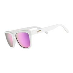 Goodr Side Scroll Eye Roll Sunglasses (White Purple)