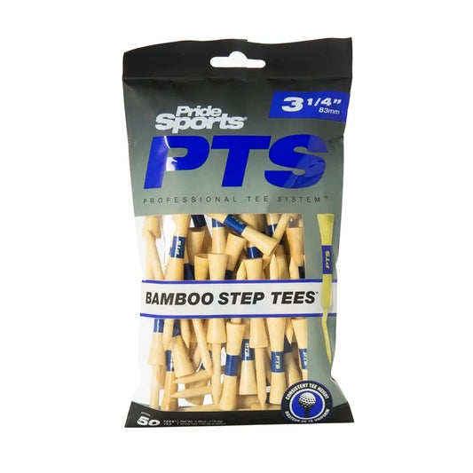 Pride PTS 3 1/4" Bamboo Step Tees (Blue)