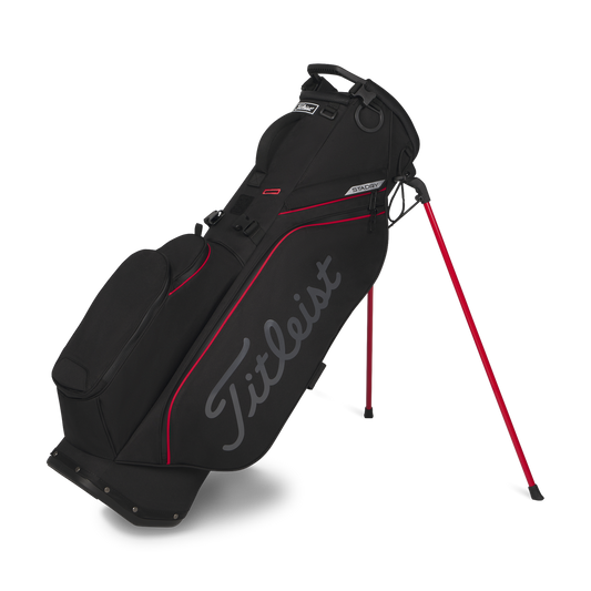 Titleist Players 4 StaDry Stand Bag 2026 (Black Red Graphite 062)