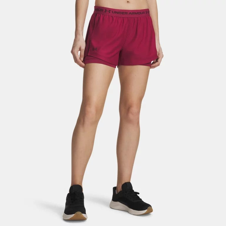 Under Armour Play Up 2 in 1 Shorts Women's (Red 622)