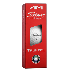 Titleist Trufeel Aim 360 Golf Balls x 3