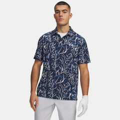 Under Armour Playoff 3.0 Print Golf Polo Men's (Midnight Navy Blue 430)