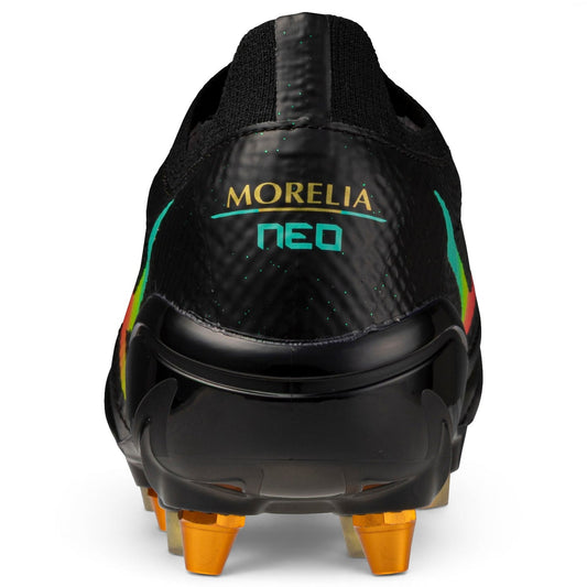 Mizuno Morelia Neo V Elite Mix SG Rugby Boots Men's (Black Orange)