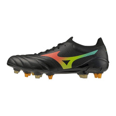 Mizuno Morelia Neo V Elite Mix SG Rugby Boots Men's (Black Orange)