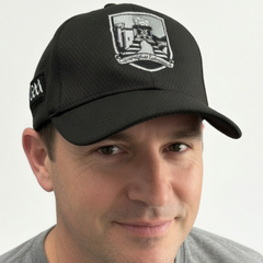 Limerick GAA Baseball Cap Unisex (Black Silver)