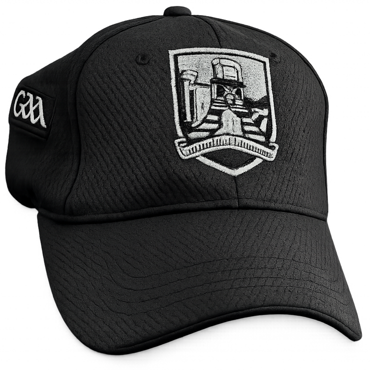 Limerick GAA Baseball Cap Unisex (Black Silver)